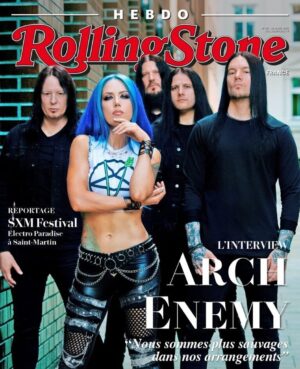 Alissa White-Gluz Instagram - Thank you, @rollingstonefrance! We had a great time talking to you about our brand-new album "Blood Dynasty", which is out now.⁠
⁠
Buy & stream now: www.blood-dynasty.com⁠
Catch us on tour: www.archenemy.live⁠