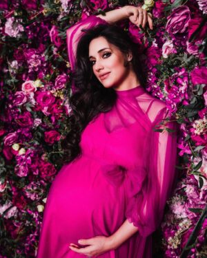 Amelia Vega Instagram - Ella y yo! 🧸🎀 #Baby4