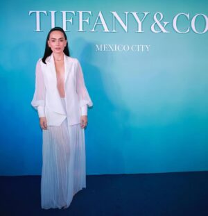 Ana de la Reguera Instagram - Preciosa apertura. @tiffanyandco 💎

#tiffanyandco @getagencia @javierdiaz_hairstyle @robbielikemargot @krisgoyri 💅🏻