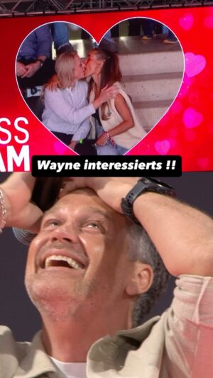 Annemarie Carpendale Instagram - Ups, was ist denn da passiert? @annie_carpendale und @barbara.schoeneberger küssen sich heftig in der KissCam und @wayne_interessiert_s musste alles mit ansehen. Doch das war nicht alles! 
 
Wie es zu diesem Kuss kam und was Wayne Carpendale im Basketball Stadion alles erleiden musste, in der neuen Sendung von Verstehen Sie Spaß? am 12. April, 20:15 Uhr im Ersten und in der @ardmediathek 🍿🎥

#VerstehenSieSpass #DasErste #ARDMediathek #daneben #carpendale #annemarie #wayne_intresiert_s #VerstehenSieSpass #DasErste #ARDMediathek #BarbaraSchöneberger #prank #pranks #lustig