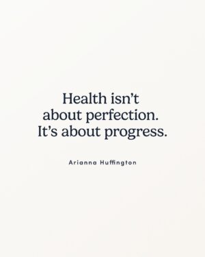 Arianna Huffington Instagram - Progress > Perfection.

That’s the mindset shift we need — on World Health Day and every day.

True well-being isn’t about getting everything “perfect.” It’s about choosing, again and again, to move in a healthier direction.

It could be going to bed 30 minutes earlier. Drinking more water. Or saying no to something that no longer serves you. With Microsteps we can build sustainable change.

This year, the World Health Organization is highlighting one of the most foundational aspects of well-being: maternal and newborn health.

Let’s honor World Health Day by remembering that when it comes to our health we're all works in progress.

What’s one step you’re taking in the right direction today? #WorldHealthDay