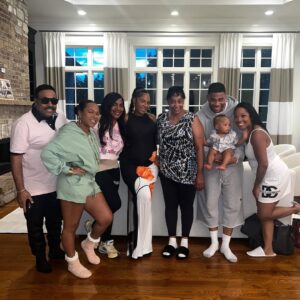 Ashanti Instagram - This Mother’s Day was so special… having our families together as we are about to embark on such an incredible journey was amazing. Wishing all of the amazing Moms and Moms to be a beautiful Mother’s Day/ Pre Mothers Day!!!!! 😆😆😆😆❤️🙏🏽🥳 #grateful 🙏🏽🥰 yeah yeah I know I’m late… it was so much food I got distracted 🤣🤣 Ps… I only had 1 plate tho 🤣🤣👀