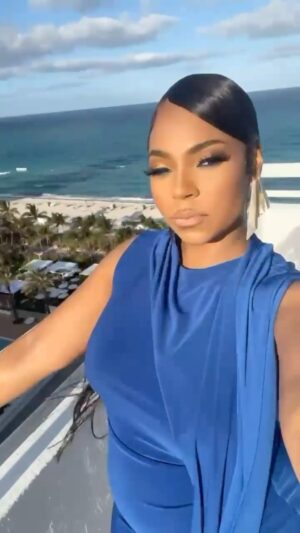 Ashanti Instagram - My sweet baby 🙏🏽 Well….. (Our) Sweet baby 🤣🤣😘 @nelly