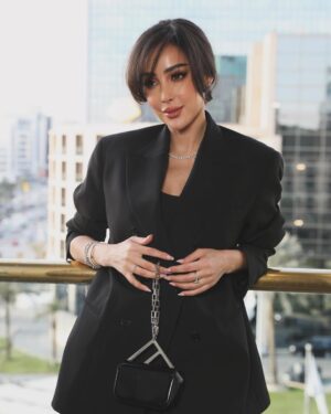 Bassma Boussel Instagram - Happy women’s day 🎈

Mua: @sarah_makeup1 
Hair stylist : @yasmeen_hairstylist 
Photographer: @hatoon1 
Stylist: @byisraagalal 
Nail artist @russianstudioeg