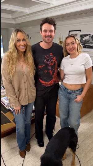 Brandi Cyrus Instagram - @dylanefron is an actual angel for doing this with us😂 and HE IS ON THE PODCAST TOMORROW!!! So excited for y’all to hear this fun convo!

✨Make sure you’re subscribed so you don’t miss the ep✨