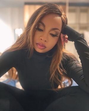 Brenda Wairimu Instagram - Life imitates art 🖤💛🖤