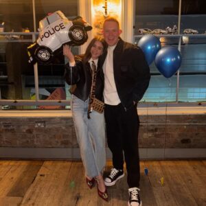 Brooke Vincent Instagram - A million memories together ❤️ my work little/ big brother, I adore you, I am so excited for your next adventure. A true friend and loved by everybody, last night shown that ❤️👏🏽 See you soon my friend! 
”tell me a joke mum” … “you’re my biggest joke Colson” 😅❤️