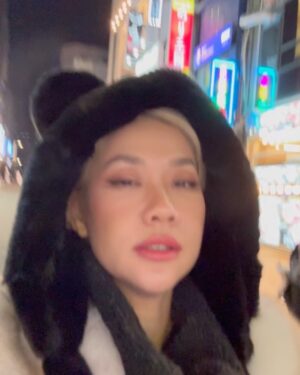 Bunga Citra Lestari Instagram - Last night in Seoul.. Feels like -18 C 🙈