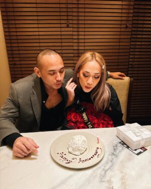 Bunga Citra Lestari Instagram - Anniversary Dinner ❤️