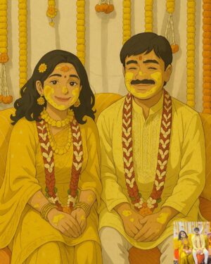 CA Sakchi Jain Instagram - Can’t get over this Ghibli-style version of mummy & papa!🤍
They look straight out of a fairytale—so much warmth, so much love in one frame.
AI trends come and go, but this one? I’m keeping forever.