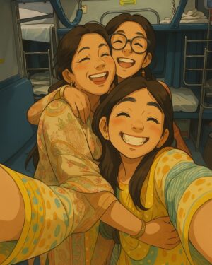 CA Sakchi Jain Instagram - Can’t get over this Ghibli-style version of mummy & papa!🤍
They look straight out of a fairytale—so much warmth, so much love in one frame.
AI trends come and go, but this one? I’m keeping forever.