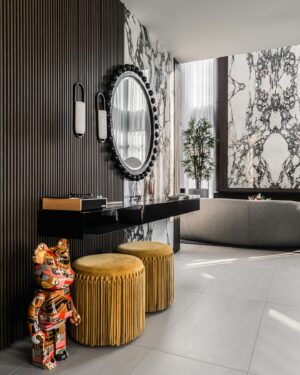 Chanel Iman Instagram - We are so excited to share our Home with you where we feel the most love, the most comfort, and the most ourselves. We dreamed of a space that reflects that for us and our kids. Thank you @archdigest @amyastley capturing this and thank you to our incredible interior designer @2idinteriors ! 📸 @venjhaminreyes