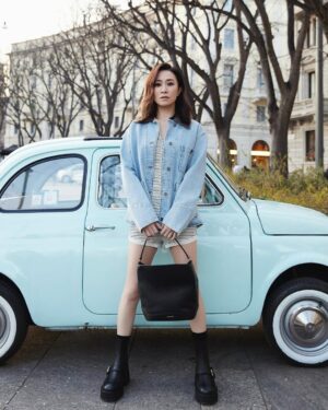 Charmaine Sheh Instagram - Spring is in the air!
@SandroParis #SandroParis #SpringSummer2025