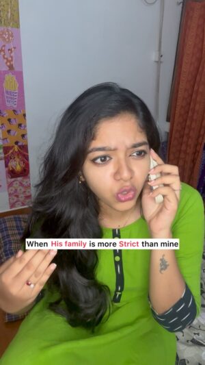 Charumathi Saravanan Instagram - Is there any boys like that girls?? Tag him then💁🏻‍♀️