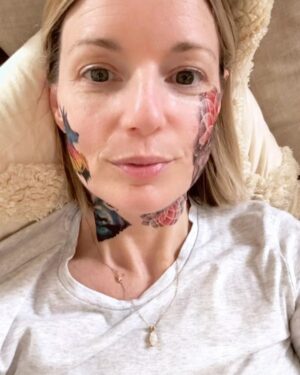 Damaris Phillips Instagram - How did you spend your week? Here are my tiny joys 
Face tattoos courtesy of my niece and nephew
Brass lamps at a thrift store
Afternoon nap with Poppyseed
The tulips
Mr. Fancy’s sweet eyes
A cardboard cat hotel
Tea Party
Redbuds at night
20 year old work call list when we all had land lines! The most joyful part was realizing I’ve spend my entire adult life with these women.
Darrick napping with Pearl and Poppy
Peanut butter chocolate chip pancakes
Then way my brain works
Trying out a Bill Withers song with @insideaquestion