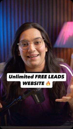 Damini Tripathi Instagram - Generate Free Unlimited Leads 🫨

If you go to Ocean io and

👉 Enter any one of your lead website

👉 You will get 50,000  similar leads with their contacts and social links

These are cold Leads that you will have to reach out to offer your services, Make sure to have a proper plan 💯

Have you ever heard of this before?

#leadgeneration #leadgenerationtips #smallbusiness #agencyowners #agencytips #digitalmarketing #freelancing