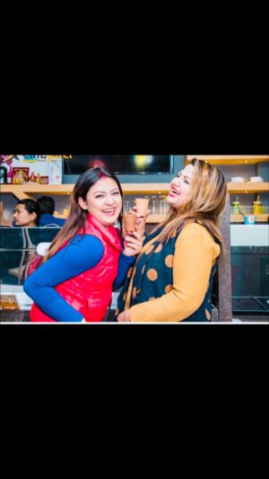 Deepa Shree Niraula Instagram - Lovely @barsharaut_ god bless you happy birthday 🎁🎈