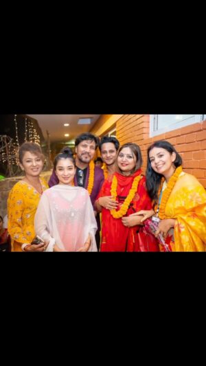 Deepa Shree Niraula Instagram - Hare Krishna family ❤️