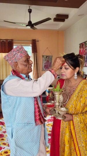 Deepa Shree Niraula Instagram - Tika 2081