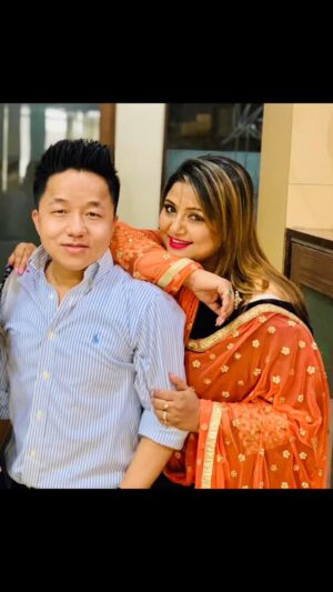 Deepa Shree Niraula Instagram - Many many happy returns of the day brother happy birthday to you 🎁god bless you 🎈❤️