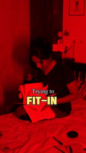 Dharshini Sambathkumar Instagram - Never try to FIT-IN, ever ❤️ 
.
.
.
#motivation