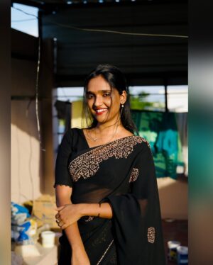 Dharshini Sambathkumar Instagram - You are the calm to my chaos🍷 
.
.
.
@anuvithya.photography 🌸🤍