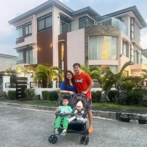 Diane Medina Instagram - Thank you Lord for the gift of Family! Love you so much my Lord Jesus Christ! 

@rodjuncruz @joaquin_ilustre @isabella_ilustre 

Thank you @joiebabyph for our twin stroller! Finally nagamit nanamin we really waited for Isabella to turn 8 mos para she can fit inside the stroller already hehe