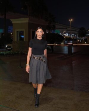 Dina El Sherbiny Instagram - ✨✨

Styled by: @cedrichaddad #StyledByCed
Outfit: @prada 
Makeup: @ojmakeupartist 
Hair: @rafifazaa 
Photography: @muhammadesign