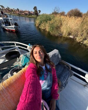 Donia Samir Ghanem Instagram - من محافظة أسوان الجميلة الدافئة المريحة للأعصاب😍 من تصوير مسلسل #عايشة_الدور #أسوان #مصر 🇪🇬