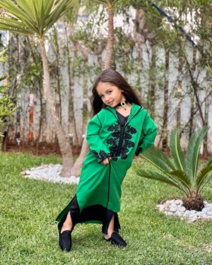 Dounia Batma Instagram - ما شاء الله ليلى روز  بجليليبة 💚

@bouchraelmarzouqy