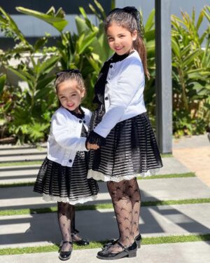 Dounia Batma Instagram - لبنيات لغزالات ما شاء الله ❤️

@gazal.lailarose.batma 
@marielle_kids.ma 
@lina_agdour