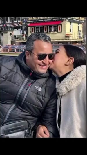 Dounia Boutazout Instagram - .
عصافير الحب 😍 شكون عزيز عليه هدا كوبل ♥️💍