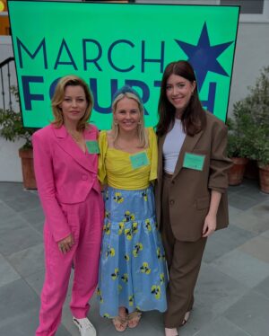Elizabeth Banks Instagram - Celebrating all the fearless women who push the boundaries, make their voices heard, work their asses off, and show up for each other day in and day out. Happy International Women’s Day ❤️