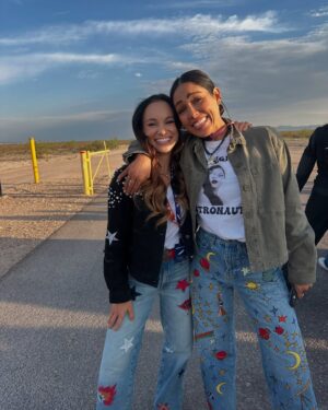 Emily Calandrelli Instagram - She did it 💗

@amandangocnguyen put her astronaut dreams on hold so that she could rewrite laws to protect sexual assault survivors like herself. I met her 11 years ago at NASA and know she’s worked incredibly hard to earn this dream of hers. 

Check out her page to learn the science she brought up with her during flight! 

So proud of her!