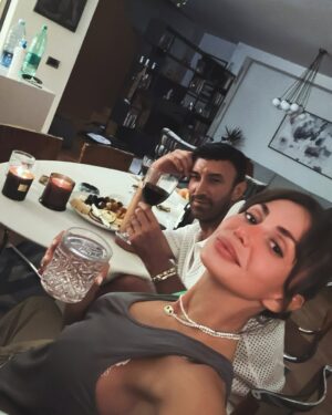 Emina Jahović Instagram - One of those friends that ,when you see them after 5 years you think that it was yesterday…
He’s been my reminder always, in my lowest, that I am the one who deserves the best… 
even If I didn’t… 🥹
That one friend who tells you not to wear something because it doesn’t look good on you, straight a head and who doesn’t care because he knows he is speaking the truth.
The one who always represented me in crowd as a queen but sometimes treated me like a child that has something more to learn, with a very good criticism.
 This is 21 year old friendship of ours,and it’s just the best and same , even better every single time because the sincere love is the only reason.
Today he is father of 2 amazing kids, husband that does not exist anymore on this planet to an amazing African bombshell @repajanaledi ,and just one of the best souls I have ever had opportunity to meet. 
I am grateful for you @bojanrepaja 
Thank you for sharing with me same time lap on this planet…
And thank you for coming last night over to help me to pack my luggage, clean my dishes, serving us food…
since my injuries continue to happen…
I promise you, this is the last😂😂😂
I ♥️ You