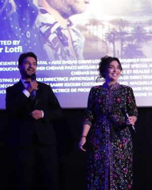 Farah El Fassi Instagram - “ليلة لا تُنسى!✨ الحمدلله عرض فيلم البطل في #دبي  كانت تجربة استثنائية جمهور متنوع، تفاعل رائع، وطاقة لا توصف. شكراً لكل من حضر وجعل هذه اللحظة مميزة! ❤️ #سينما #عرض_فيلم #تجربة_فريدة”#فيلم_البطل #dubai 
@redone 
@lotfi_omar 
@lbatal.film 
@redonefilms1 
@diamond_agency_ma 
@asma_gray