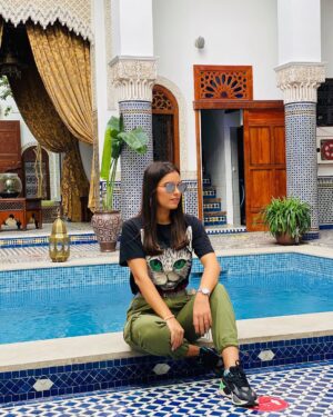 Fatima Zahra Qanboua Instagram - فاس يا فاس 💋🌹