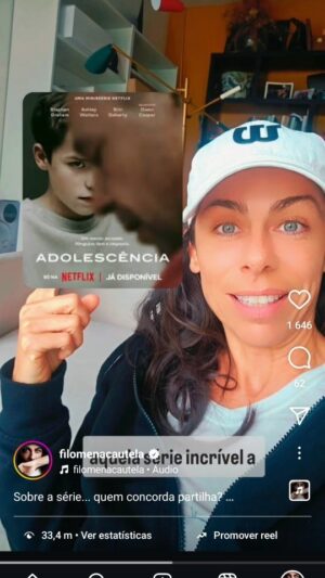 Filomena Cautela Instagram - Sobre a série... quem concorda partilha? 
Pode ser que...Não?
É  que vamos ter 3 eleições, isto é  capaz de ser uma prioridade...

Nota para quem se interessa por estas coisas:
Claro que há níveis de desinformação.
Claro que os verificadores têm  de ser fiscalizados. 
E claro que os falsos guardiões da liberdade de expressão ( mas só  a sua) se vão levantar. Mas antes das eleições americanas até  se falou numa 3ª geração de verificação de factos em tempo real alimentada por Inteligência Artificial ( que já  acontecia). Se sabemos que isto continua a ser a fonte de alguns dos maiores problemas do nosso século, porque é que ficou fora de moda?