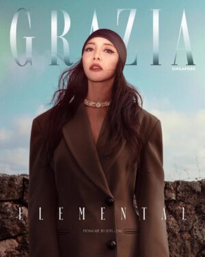 Fiona Xie Instagram - Our October 2023 cover star is the provocative Fiona Xie (@xplacidacidx), who has dominated Singapore’s screens (both big and small) for well over two decades. This month, she soothes our senses in a calming shoot, orchestrated by Fashion Editor Gregory Woo and photographer Joel Low among cascading blue waters, dressed in @bulgari’s divine high jewellery pieces. 

Accompanying the shoot, we tapped local poet Adam Tie of The Novel Encounter to write an original screenplay: an imagined conversation between Fiona Xie and the embodied element of water, inspired by Bulgari's high jewellery love letter to the Mediterranean. Trust us: it’s not to be missed.

Stay tuned for the full cover story coming soon!

#GraziaSingapore

Editor-in-Chief: @pakkee
Photography: @joellowphotography
Styling: @gregorywoo
Hair & Makeup: @manisatan
Screenplay: @adamtie / @thenovelencounter