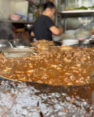 Fiona Xie Instagram - Gastronomical adventures in Bangkok. 
Feasting like it’s an actual sport. 
Favourite restaurant this trip hands down @villafrantzen and my absolute fav beef noodles @wattanapanich_thenine 
Yummy in my tummy!!!