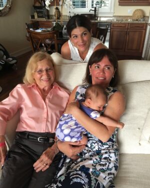 Genevieve Padalecki Instagram - Because of them, I can. My mom, my grandmother, and so many incredible women before me set the foundation I stand on today. And now, as a mother to a daughter, I feel the weight and the privilege of continuing that legacy. Cheers to the women who came before us, the ones walking alongside us, and those we’re raising to lead the way. #internationalwomensday