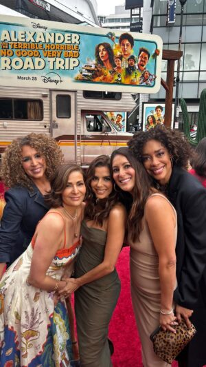 Gina Torres Instagram - If you’ve ever taken a long RV trip, you’ll either be triggered or in the aisle counting your blessings between belly laughs. Gather up your whole family and watch #AlexanderandtheTerribleNoGoodVeryBadRoadTrip starring @evalongoria @jessejohngarcia @cheechmarin  Premieres on @disneyplus THIS FRIDAY March 28th!! 💕 It’s a beautiful thing when we show up for eachother!! 💕✊🏽💃🏽