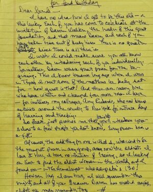 Gloria Steinem Instagram - I found my remarks from my 90th birthday gathering one year ago today — which was only possible due to the magic of my friend @darrenwalker! I’m celebrating at home this year, but still making good on the promise in my speech — my new goal is to reach 130!

Photo by Kisha Bari