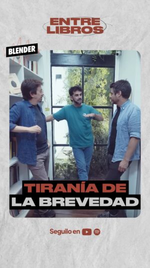 Gonzalo Heredia Instagram - La tiranía de la brevedad. 

Pedro Mairal y Rafa Otegui pasaron por la biblioteca de Blender para charlar con Gonza Heredia en el último episodio de #Entrelibros. 

Disponible en nuestro canal de YouTube.