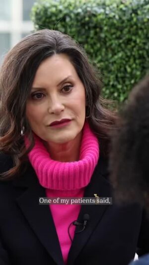Gretchen Whitmer Instagram - This week, I had the chance to sit down with Michiganders whose lives and livelihoods are on the line because of Republican attacks on Medicaid.

As a community health worker, Brenda sees the importance of Medicaid firsthand every single day.