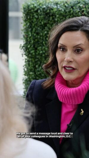 Gretchen Whitmer Instagram - We are sending a clear message to anyone trying to trade your health care for someone else’s tax cut: Medicaid is not for sale.   
We’ll keep fighting to lower the cost of health care and support your access to critical programs like Medicaid.