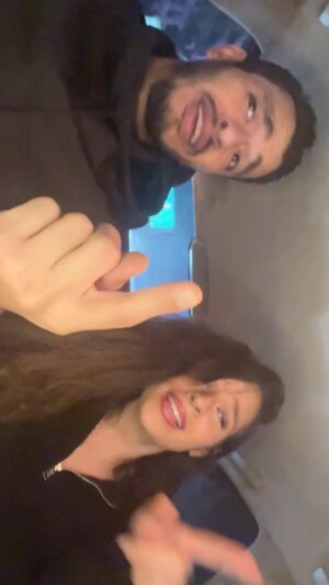 Hana Yousry Instagram - CAR RIDES WITH YOU>>>> @mohamedyousry 
من الواضح اننا شايلين 🤪🤪🤪