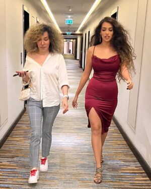 Hana Yousry Instagram - Appreciation post -Honored & so lucky to have you as my manager & my partner in crimeeee ❤️‍🔥😎
 
@mahaibrahimyousry ❤️‍🔥
