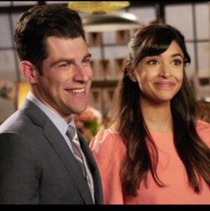 Hannah Simone Instagram - Max, Morn and me on the pod. The gang’s back together 🦁 🐠 throw your favorite Schmidtty quote in the comments @themessaroundpod #youths