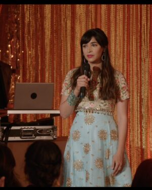 Hannah Simone Instagram - That time this Canadian British Greek Indian girl was The Greatest American Hero ⭐️ truly one of the best experiences of my life thanks to @msfruch @chrisg2100 #nahnatchkakhan and the whole TGAH ganggang ❤️